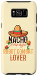 Coque pour Galaxy S8+ Nacho Average Robot Combat Amoureux