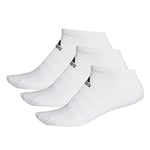 adidas Mens Socks Cush Low 3Pp, White/White/White, DZ9384, XL EU (Pack of 2)