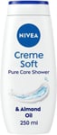 NIVEA Care Shower Creme Soft (250 ml) Enriched with Almond 250 ml (Pack of 1)
