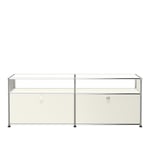 USM - USM Haller 42 sideboard Pure White - TV-bänkar - Fritz Haller,Paul Schärer - Vit - Metall