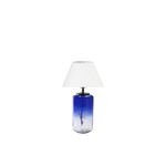 Gunnie bordlampe - Blå/Hvit