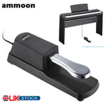 ammoon Sustain Pedal for Yamaha Casio Digital Piano Electronic Keyboard UK R1N8