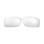 Walleva Clear Non-Polarized Replacement Lenses For Oakley Square Wire II