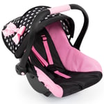 Bayer - Deluxe Car Seat For Dolls - Black & Pink (67960Aa) (US IMPORT) TOY NEW
