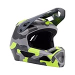 Fox Racing Fox Junior Bike Helmet Rampage Ce/Cpsc White Camo YL Casque Adulte Unisexe, Blanc, L