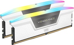 Vengeance RGB White 64GB DDR5 5200MHz DIMM CMH64GX5M2B5200C40W