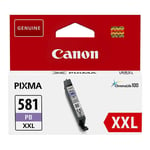 Canon Original 1999c001 Cli-581pb Xxl Photo Blue Ink Cartridge (9,140 Pages)