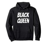 Cool Black Queen African American Gift Apparel For Women Pullover Hoodie