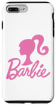 Coque pour iPhone 7 Plus/8 Plus Barbie - Logo Barbie Pink