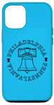 Coque pour iPhone 14 Pro Philly Liberty Bell Souvenir de vacances patriotique à Philadelphie