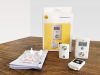 Yale Mini Wireless Alarm Kit - 130 dB siren,Motion Detect,Code,Door cont B1:4646