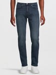 Levi's 512&trade; Slim Taper Fit Jeans - Cinematographic Adv - Dark Blue, Dark Wash, Size 36, Length Short, Men