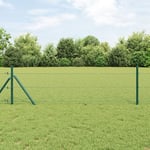 Hexagon Staket Grön 0.4x25 m Stål