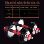ZXQZ Small dumbbell Travel Weights Dumbbells Set for Man & Women, Adjustable Dumbbells, for Exercise Fitness Weightlifting Training,15kg/20kg Fitness dumbbell (Color : Style4)