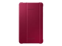 Samsung Book Cover Ef-Bt230 - Protection À Rabat Pour Tablette - Cuir Pu - Rouge - Pour Galaxy Tab 4 (7 Po)
