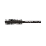 BARBER MARMARA Brosse de coiffage n° 29 noire - Brosse ronde - Brosse à cheveux pour homme - Brosse à barbe - Brosse ronde petite - Brosse ronde - Brosse à cheveux en bois