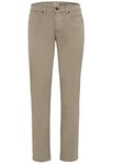 camel active Men's 5-Pocket Colour Denim Trousers Relaxed fit Mi Stretch Jeans, Khaki, 40 W/34 L