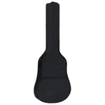 Gitarrfodral för 1/2 klassisk gitarr svart 94x35 cm tyg