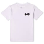 DC Batman Pocket Logo Kids' T-Shirt - White - 7-8 Years - White