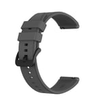 Huawei Watch GT2 Pro klokkereim i sort silikon Mørk grå Huawei Watch GT2 Pro