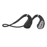 PQZATX Q1 Bone Conduction Headset IPX8 Swimming Head-Mounted Sports Waterproof Headphones- Grey
