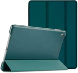 Slim Smart Stand Case Magnetic Cover For Apple iPad 9.7 2018 6th Gen A1954 A1893 Smart Case with Automatic Magnetic Wake/Sleep (Emerald Green)