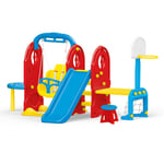 Dolu 7-In-1 Garden Kids Indoor Outdoor Swing Slide Playground Set 2 Years +