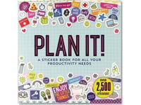 Peter Pauper Press Stickerbok Planera Din Dag 2500St |