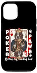 iPhone 15 Pro Poker Paws King of Hearts English setter dog lover Case