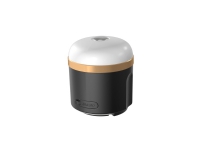 EcoFlow SCLI-B, batteridrevet campinglys, svart, gull, hvit, akrylonitrilbutadienstyren, termoplastisk gummi (TPR), 2 ben, IP54, 400 lm
