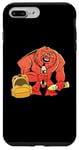 Coque pour iPhone 7 Plus/8 Plus Sac à dos amusant Bigfoot pour garçon