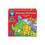 UK Orchard Toys Dinosaur Dominoes Mini Game Fast Shipping