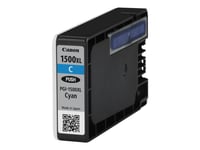 Canon Pgi-1500Xl C - 12 Ml - Lång Livslängd - Cyan - Original - Bläcktank - För Maxify Mb2050, Mb2150, Mb2155, Mb2350, Mb2750, Mb2755