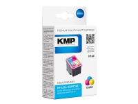 KMP H163 - 11.5 ml - färg (cyan, magenta, gul) - kompatibel - bläckpatron (alternativ för: HP 62XL, HP C2P07AE) - för HP ENVY 55XX, 56XX, 76XX Officejet 200, 250, 57XX, 8040