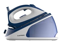 Laptronix 2000W Steam Generator Iron Press with Easy Ceramic Soleplate 0.8L Tank and Auto Shut Off Safety Feature, Equipped with Energy Class A+ (Blue/White)