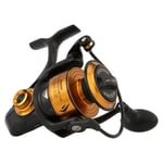 PENN Spinfisher VII Spinning Reel, Fishing Reel, Sea Fishing Reel With IPX5 Sealing That Protects Against Saltwater Ingression, Caters for different Species, Unisex, Black Gold, 3500