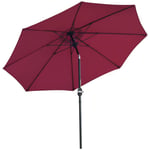 2.7M Patio Umbrella Outdoor Sunshade Canopy with Tilt and Crank