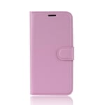 Samsung Galaxy S20 FE / S20 FE 5G - Classic læder cover / pung - Pink