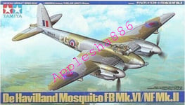 Tamiya 61062 1/48 Aircraft Model Kit De Havilland Mosquito FB Mk.VI/NF Mk.II