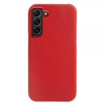 Samsung Galaxy S22 Skal Äkta Läder MagSafe Röd