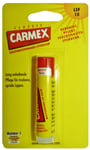 Classic CARMEX Moisturising Lip Balm SPF 15 Original Stick 4,25g *New & Sealed*