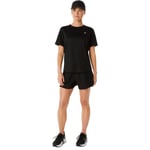 Asics Core SS T-shirt Dam Svart - Löpning och Träning, Bekväm Passform