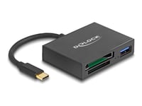 Delock - Kortläsare (Sd, Xqd 2.0) - Usb-C