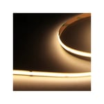20m COB-LED strip - Utan spänningsfall, 7W/m, IP20, 480 LED per meter, 24V, COB LED, RA95 - Kulör : Varm
