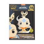 Funko Pop! Pin: Avatar: The Last Airbender - Aang with Momo, Glow in The Dark