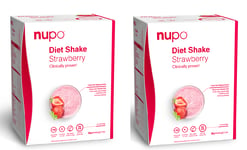 Nupo - 2 x Diet Shake Strawberry 12 Portioner