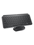 Logitech MX Keys Mini Combo for Business - Tastatur & Mus sæt - Kinesisk - Sort