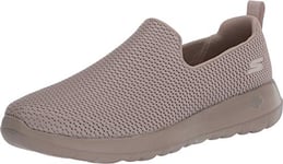 Skechers Mens Go Walk Trainer Max Comfort Memory Foam Lightweight Summer Shoe (UK7, Taupe)