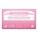 Pure Castile Bar Soap Cherry Blossom DR BRONNERS