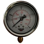 Metalsub Technical Air 63 Mm 0-400 Bar Manometer